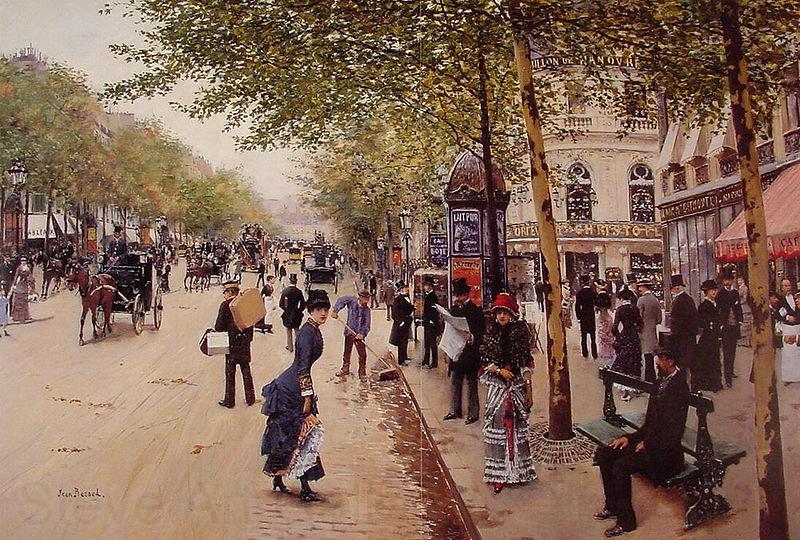 Jean Beraud Boulevard des capucines